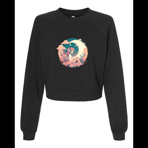 The Girl in the Moonlight Bella canvas hoodie 7505
